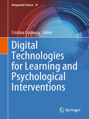 cover image of Digital Technologies for Learning and Psychological Interventions